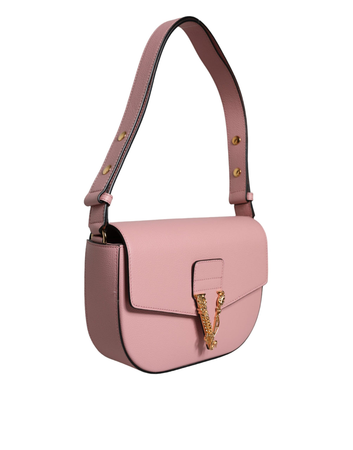 Versace shoulder bags for women in pink, product view 2