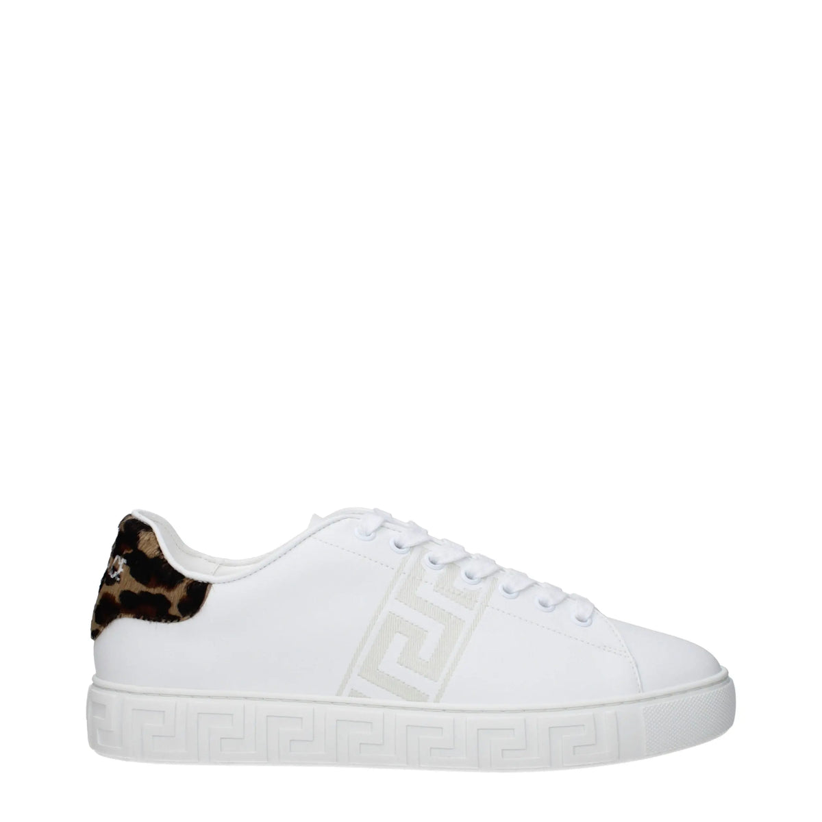 Versace low tops for men in white, product view 1
