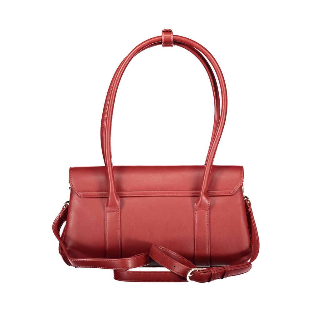 Valentino Red Polyethylene Handbag Valentino