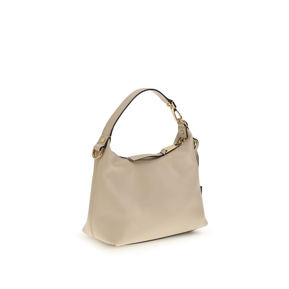 Versace Beige Calf Leather Bos Taurus Handbag Versace