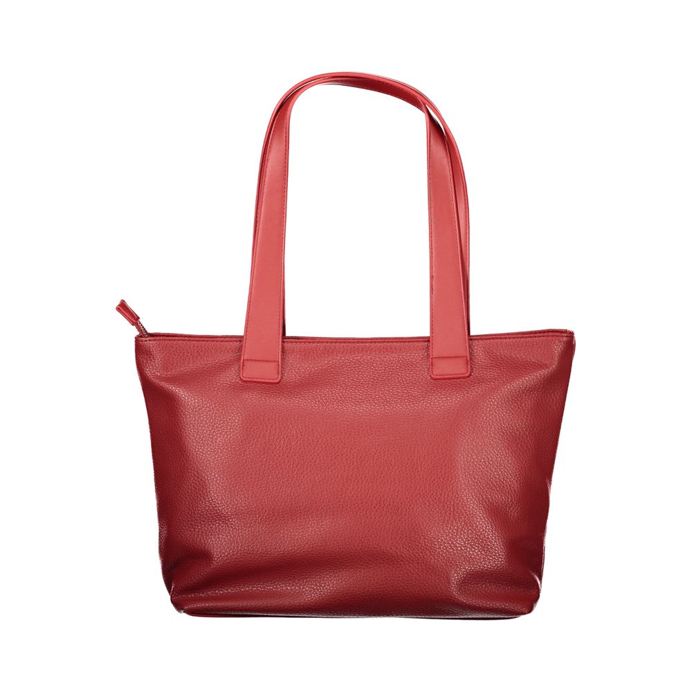 Valentino Red Polyethylene Handbag Valentino
