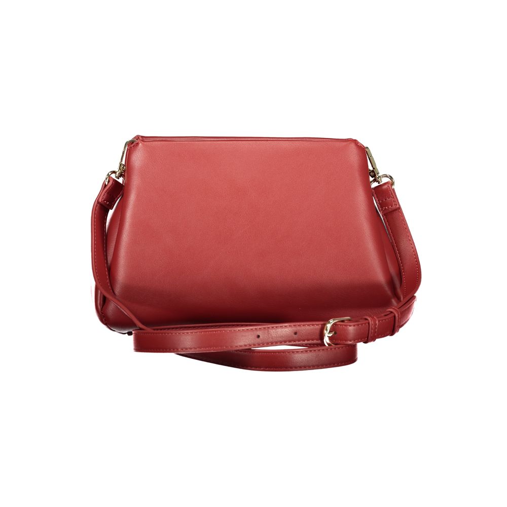 Valentino Red Polyethylene Handbag Valentino
