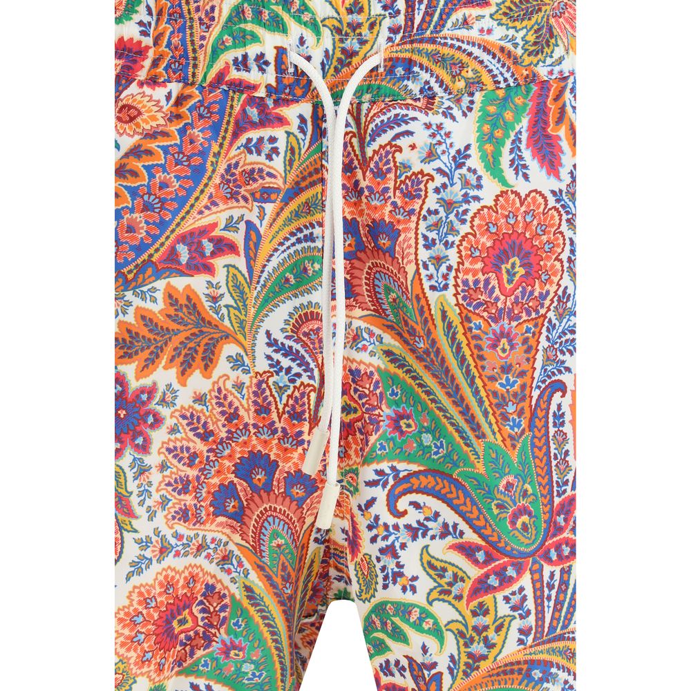 Etro Multicolor Polyester Short And Mini Shorts Etro