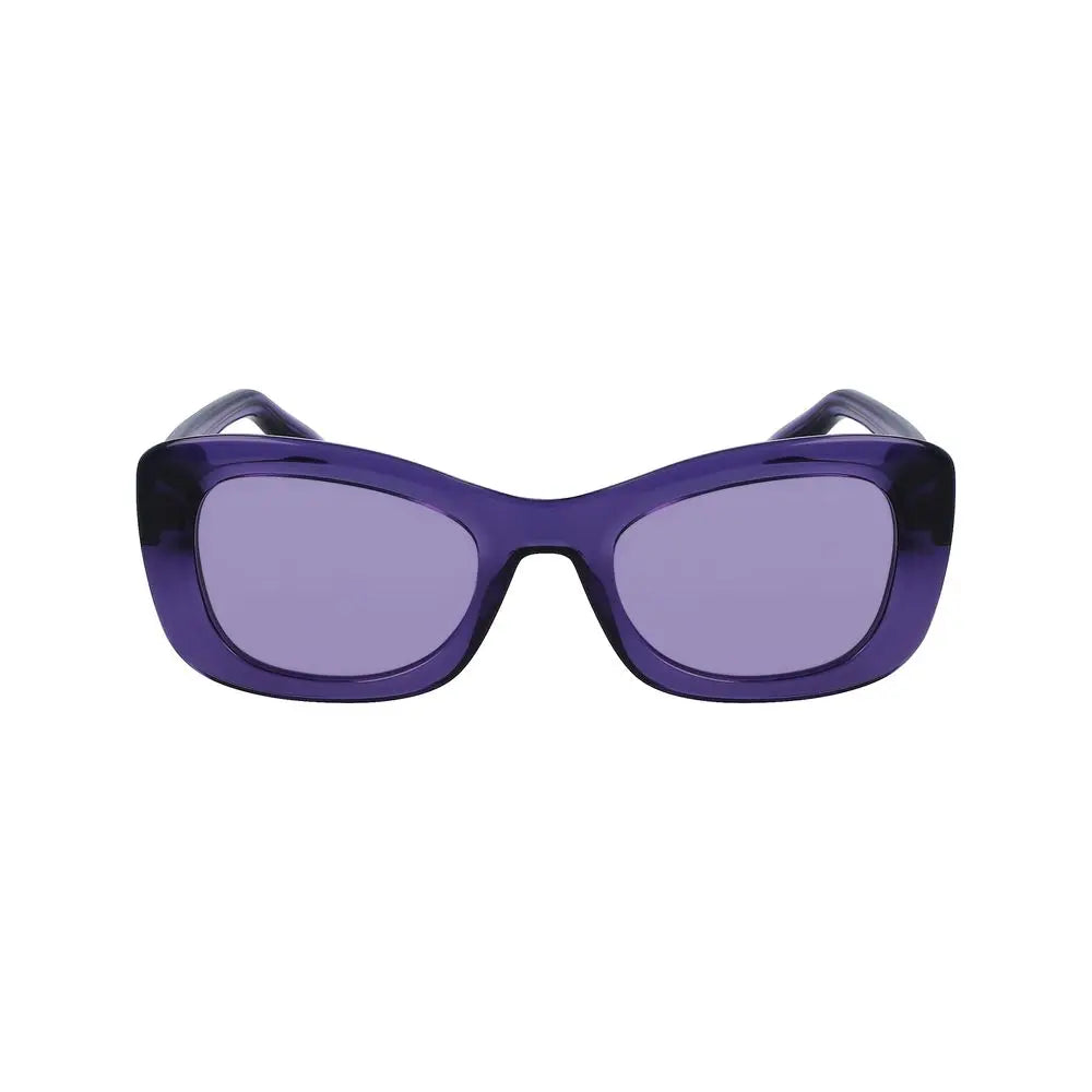 Victoria Beckham Gray Acetate Sunglasses Victoria Beckham