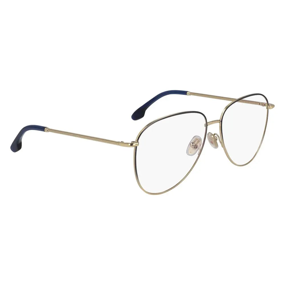 Victoria Beckham Blue Metal Glasses (Frames) Victoria Beckham