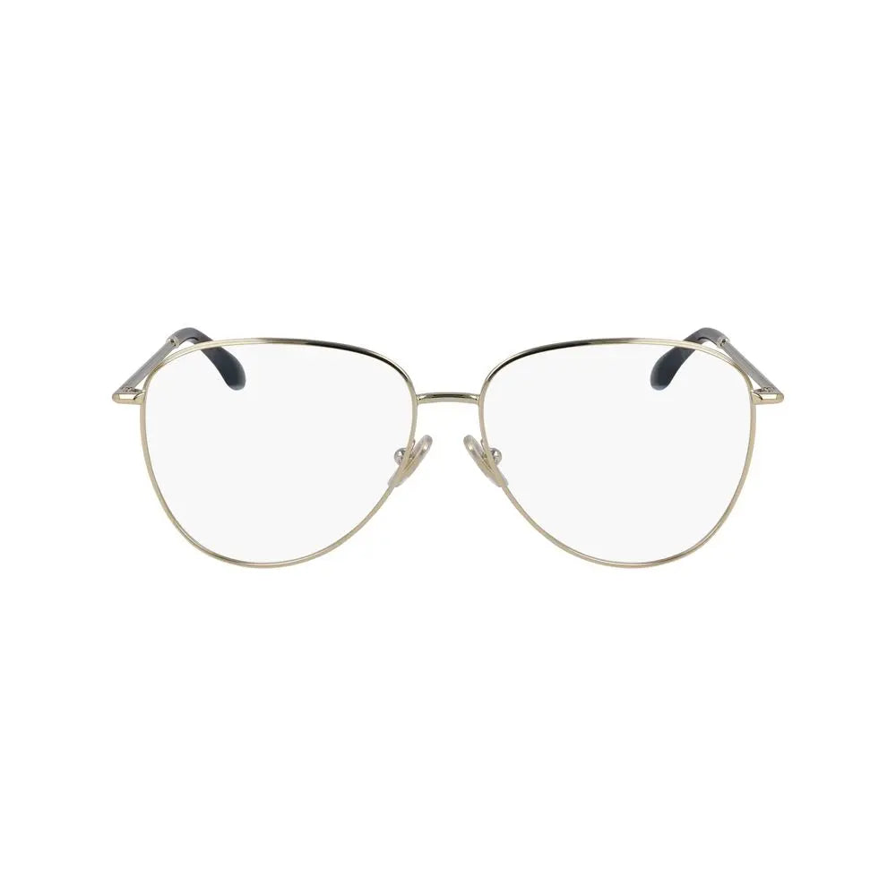 Victoria Beckham Gold Metal Glasses (Frames) Victoria Beckham