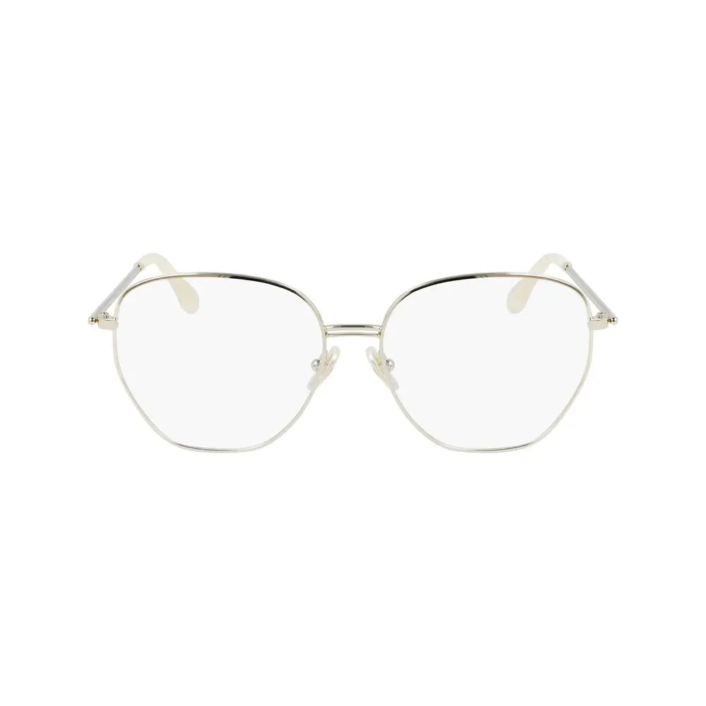 Victoria Beckham Gold Metal Glasses (Frames) Victoria Beckham