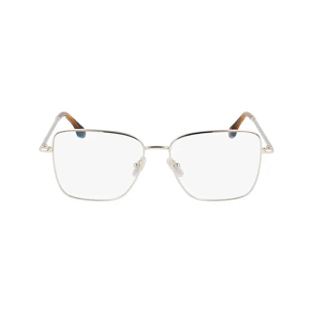 Victoria Beckham Gold Metal Glasses (Frames) Victoria Beckham