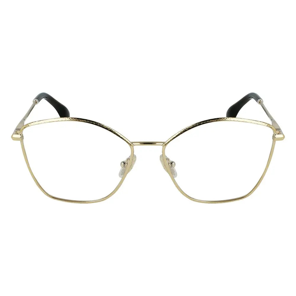 Victoria Beckham Gold Metal Glasses (Frames) Victoria Beckham