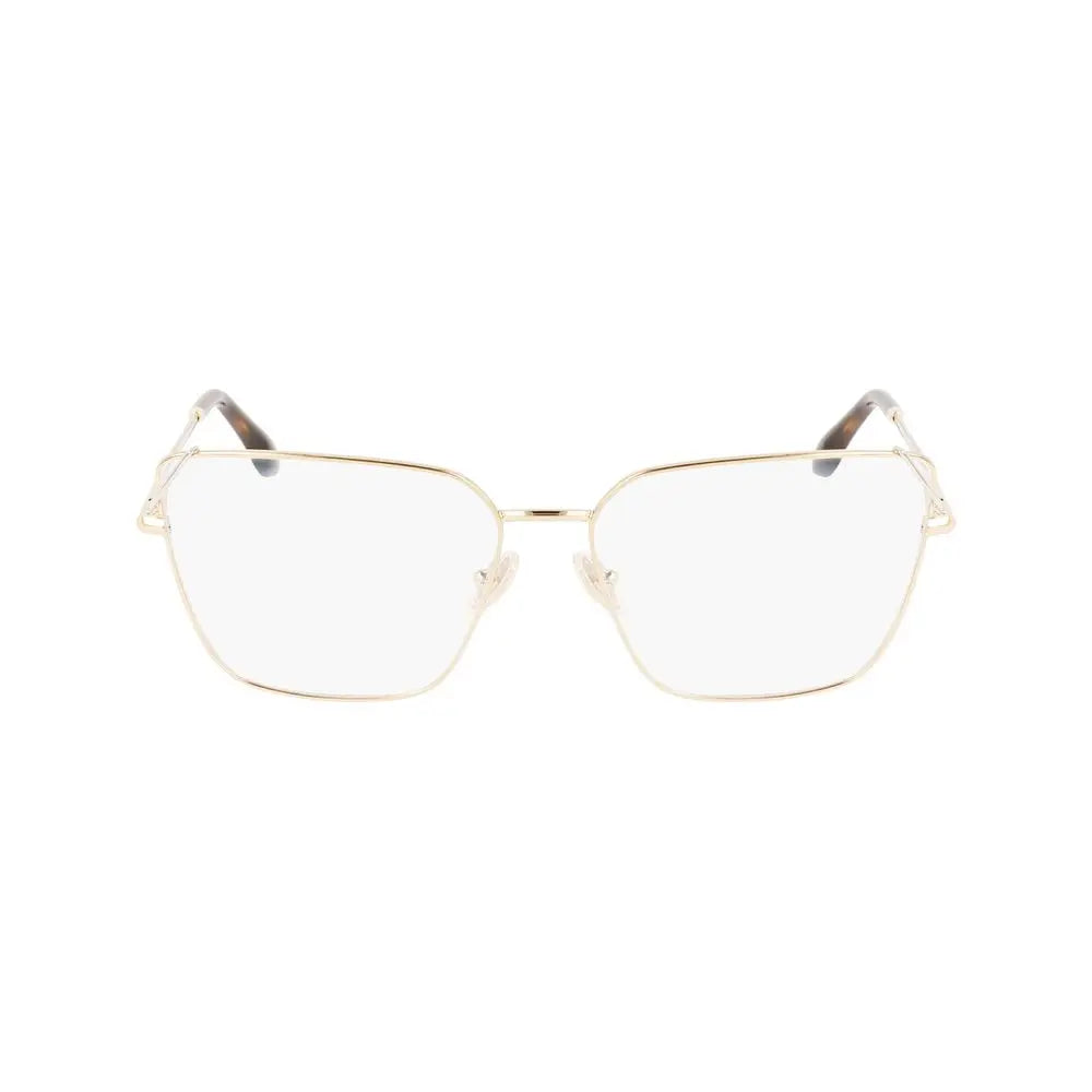 Victoria Beckham Gold Metal Glasses (Frames) Victoria Beckham
