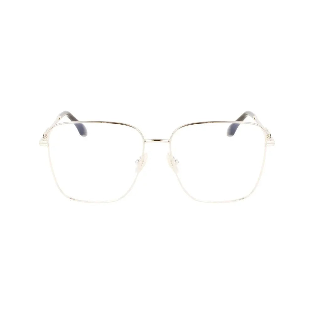 Victoria Beckham Gold Metal Glasses (Frames) Victoria Beckham