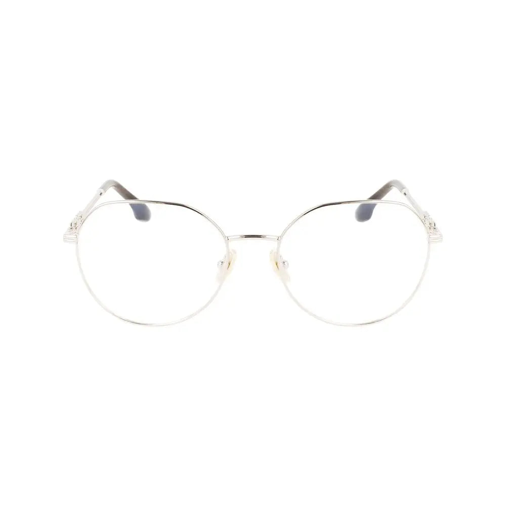 Victoria Beckham Gray Metal Glasses (Frames) Victoria Beckham
