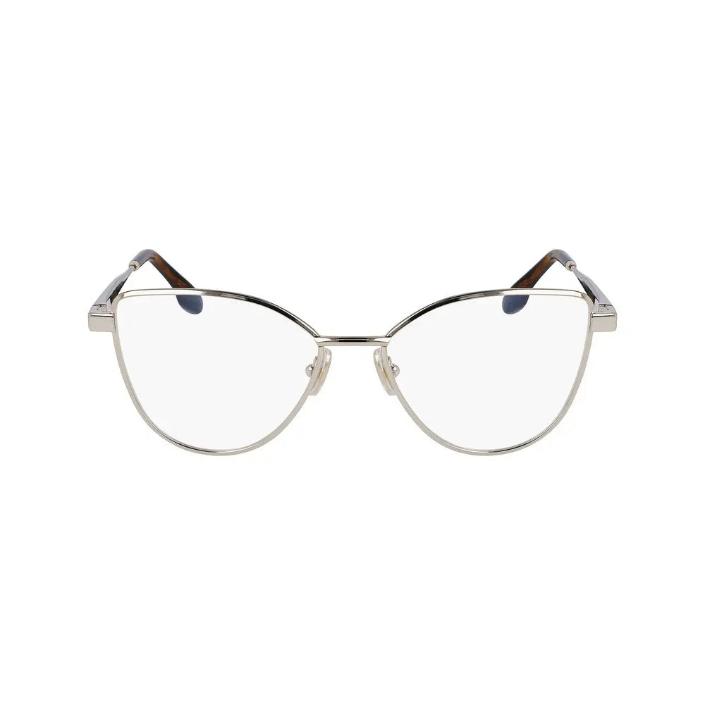 Victoria Beckham Gold Metal Glasses (Frames) Victoria Beckham