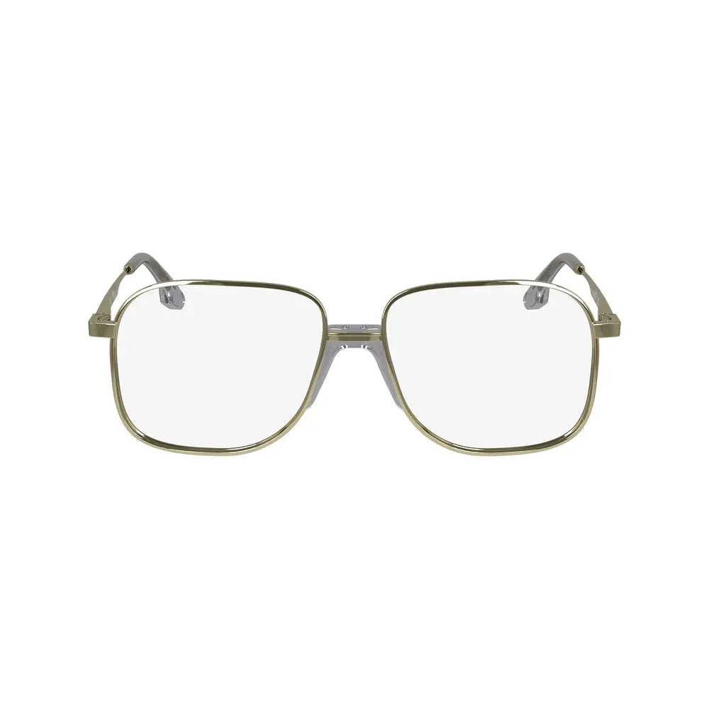Victoria Beckham Gold Metal Glasses (Frames) Victoria Beckham