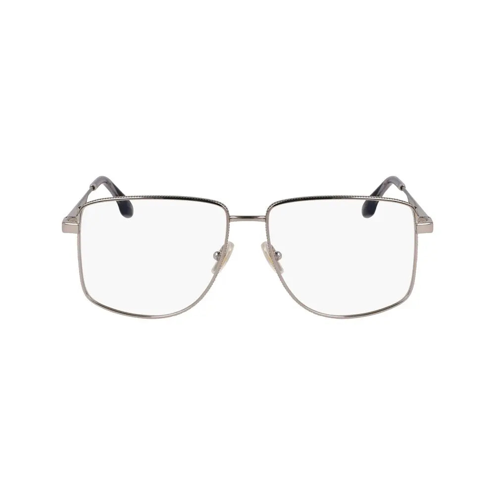 Victoria Beckham Gray Metal Glasses (Frames) Victoria Beckham