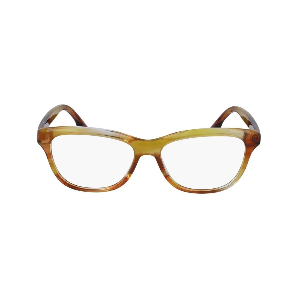 Victoria Beckham Gold Acetate Glasses (Frames) Victoria Beckham