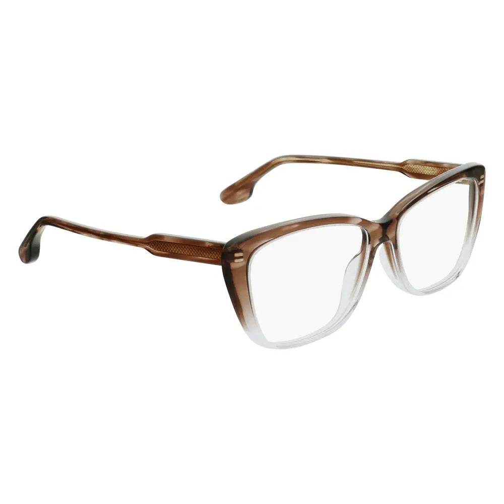 Victoria Beckham Brown Acetate Glasses (Frames) Victoria Beckham