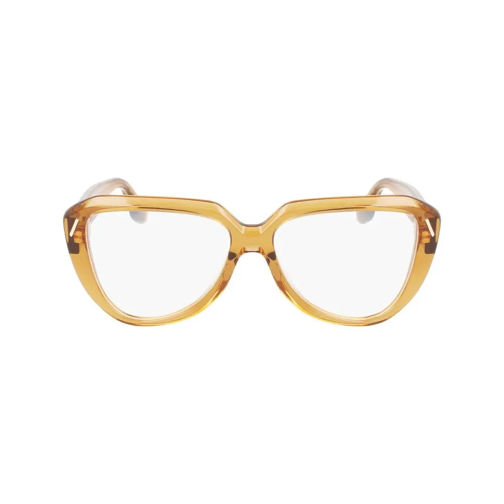 Victoria Beckham Brown Acetate Glasses (Frames) Victoria Beckham