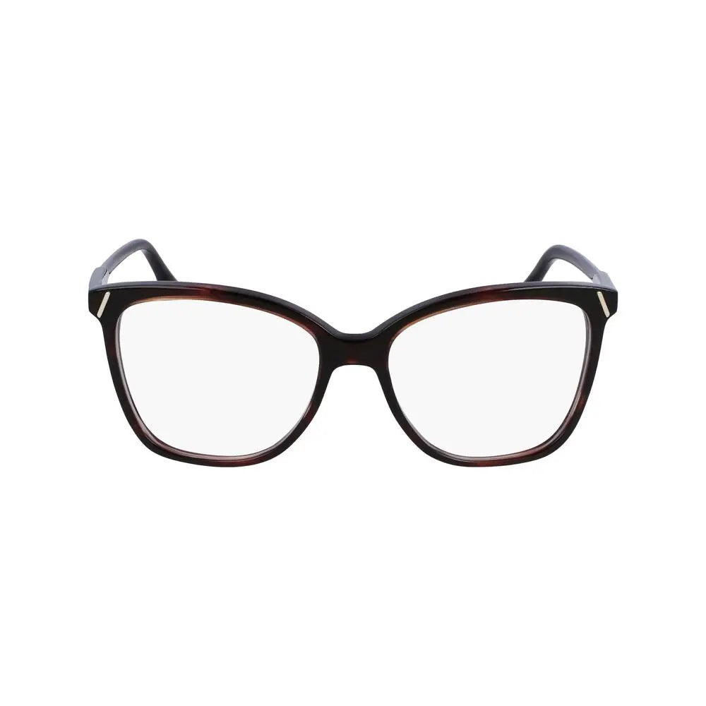 Victoria Beckham Brown Acetate Glasses (Frames) Victoria Beckham