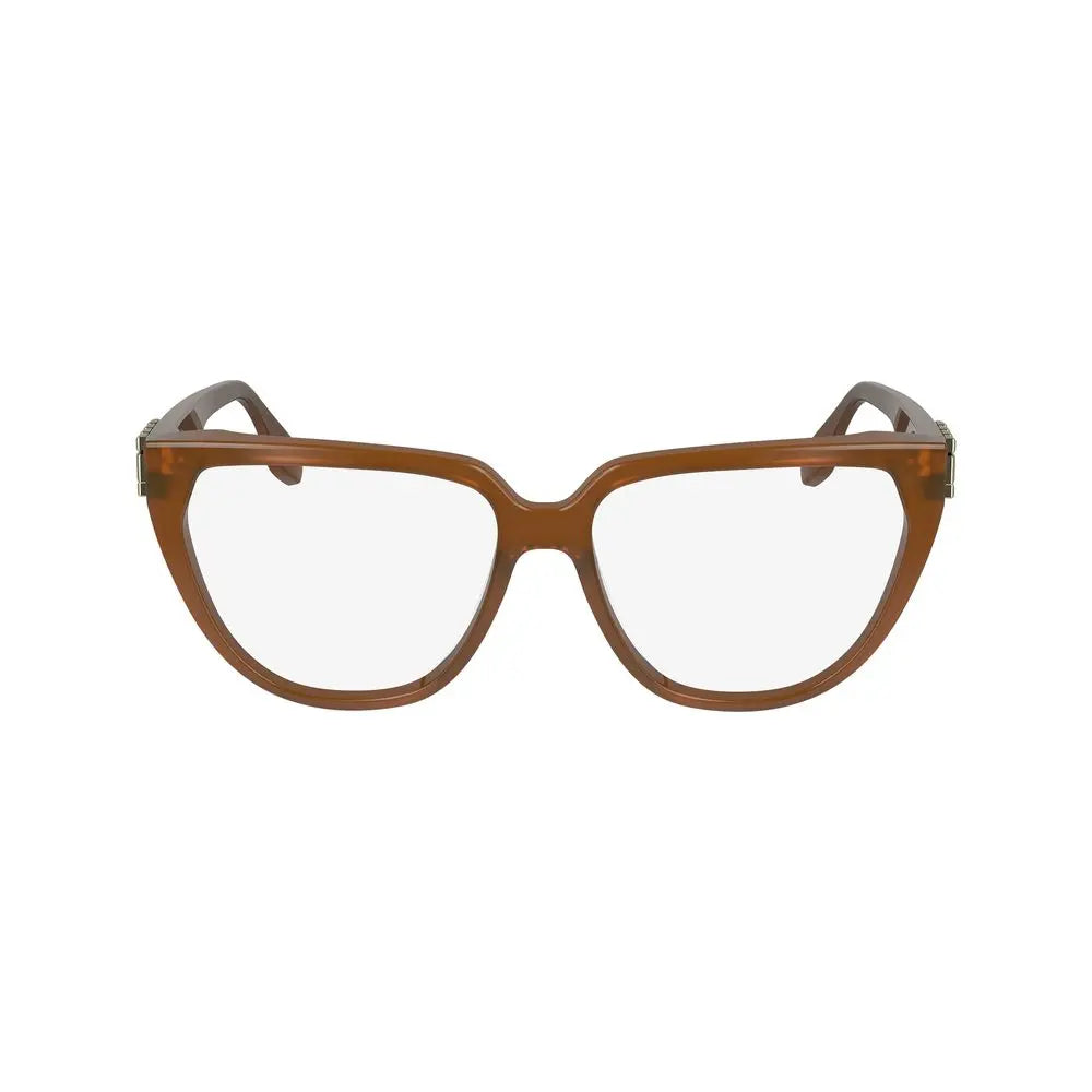 Victoria Beckham Brown Acetate Glasses (Frames) Victoria Beckham