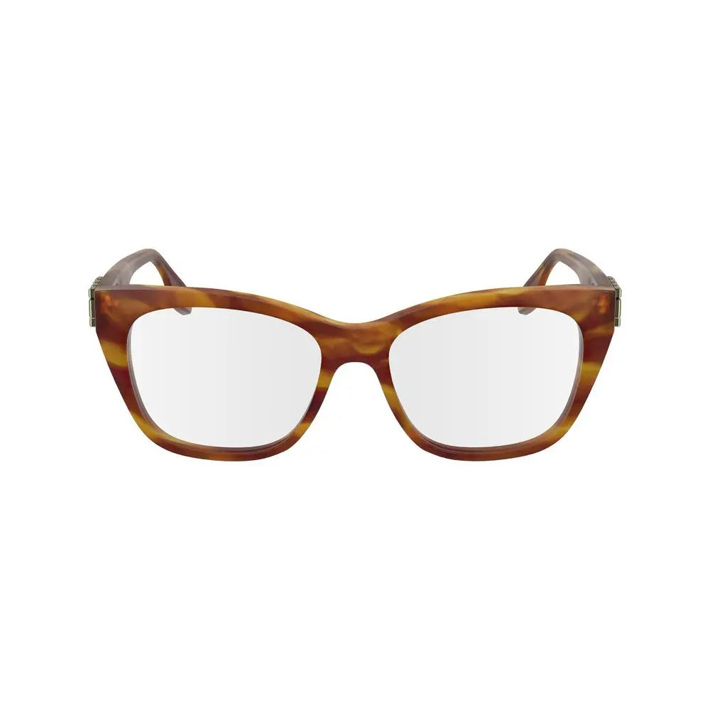 Victoria Beckham Brown Acetate Glasses (Frames) Victoria Beckham