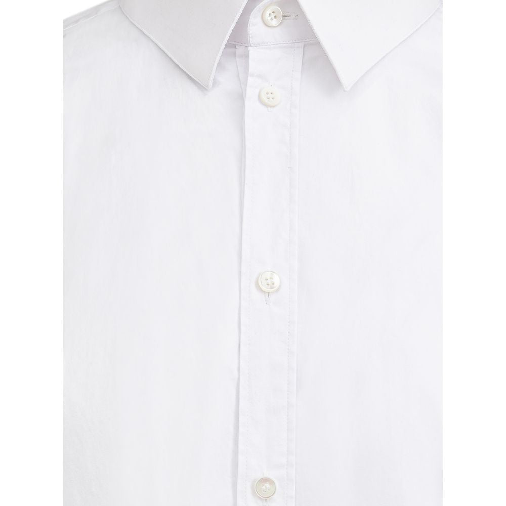 Dolce & Gabbana White Cotton Dress Shirt Dolce & Gabbana