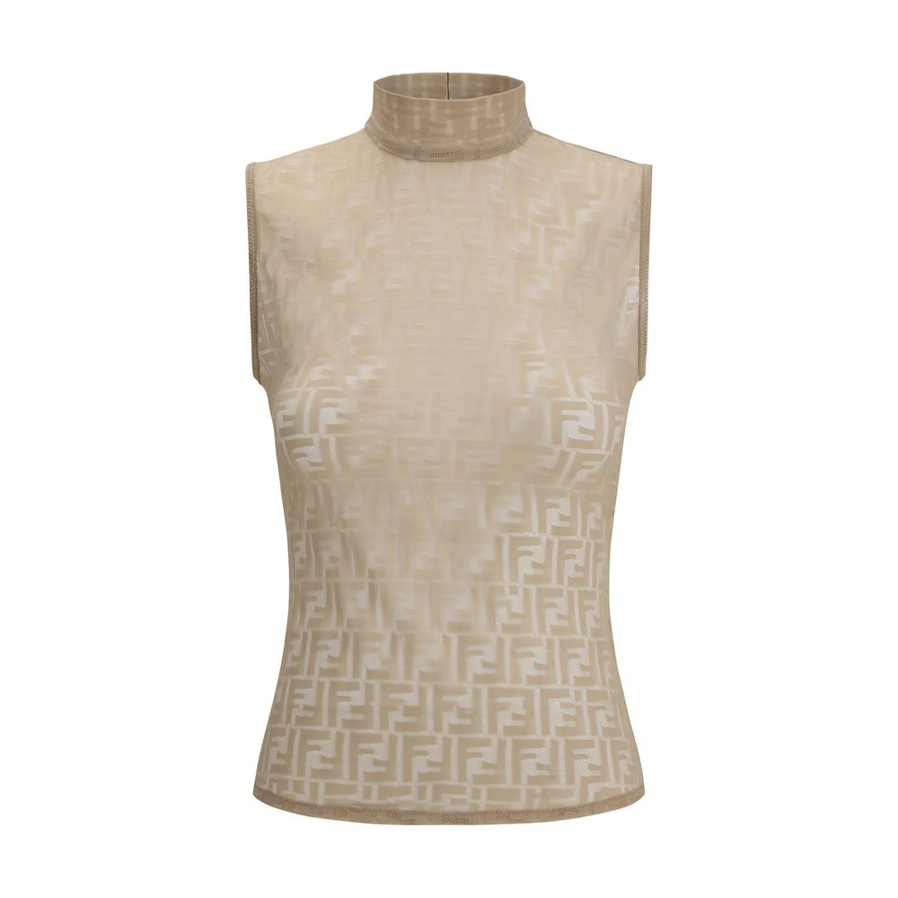 Fendi Multicolor Polyamide Shirt Fendi
