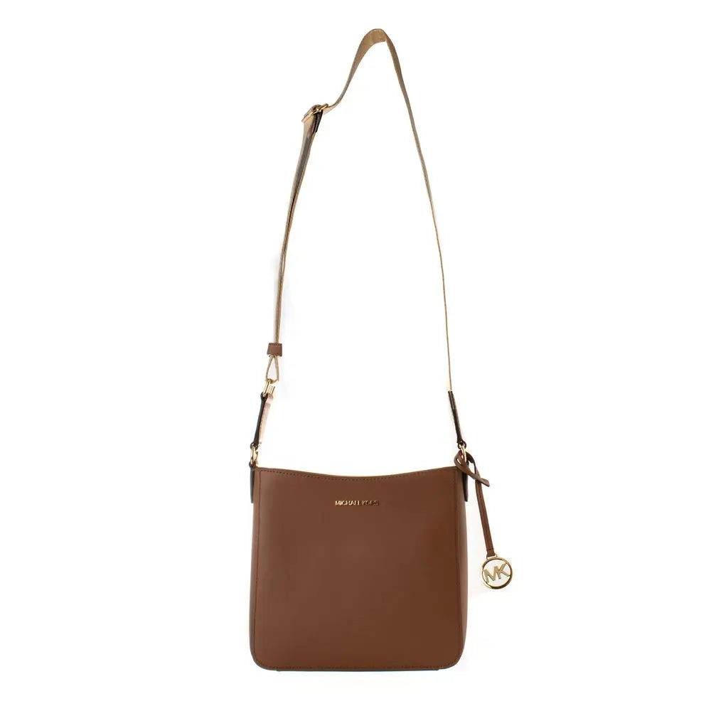 Michael Kors Brown Canvas Crossbody Bag Michael Kors