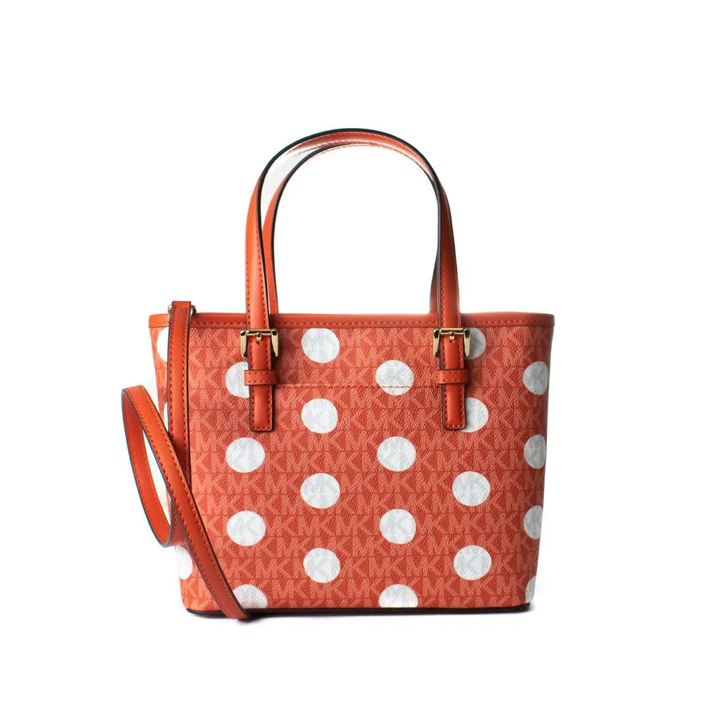 Michael Kors Orange Canvas Tote Bag Michael Kors