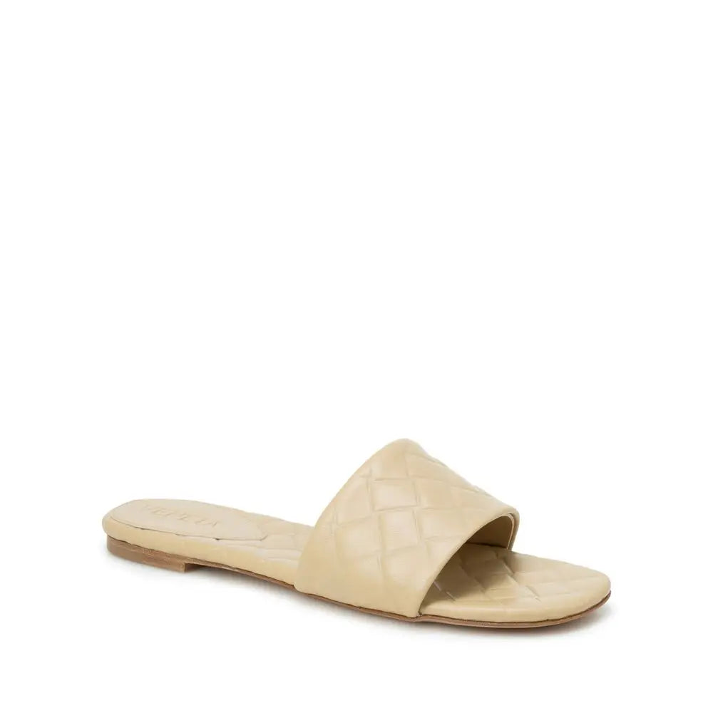 Bottega Veneta Beige Lamb Leather Sandals Bottega Veneta