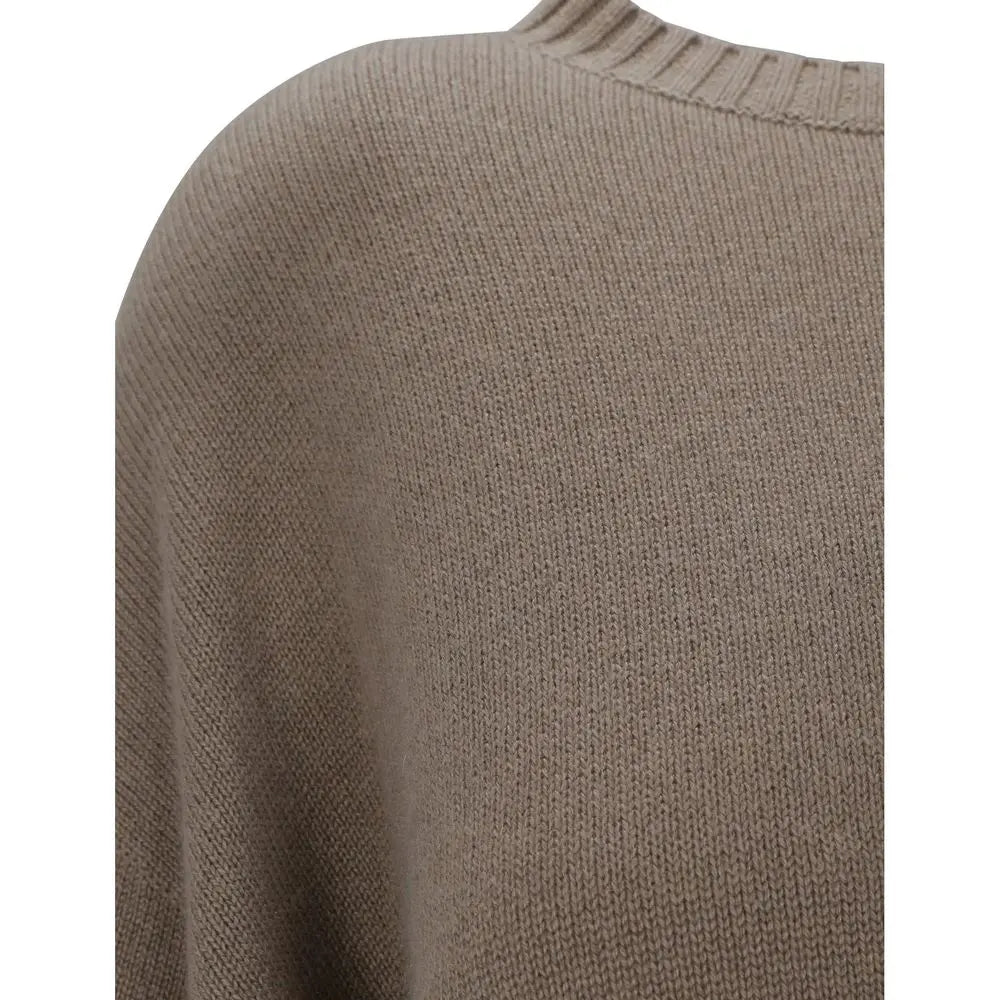 Brunello Cucinelli Beige Cashmere Sweater Brunello Cucinelli