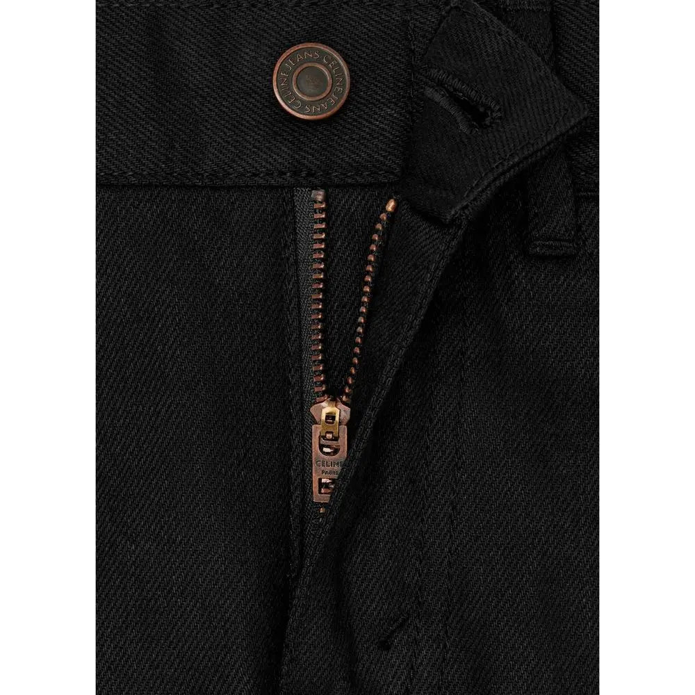 Celine Black Cotton Skinny Jeans Celine