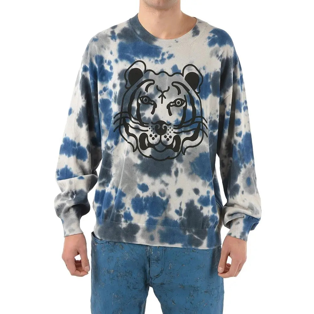 Kenzo Gray Cotton Sweatshirt Kenzo