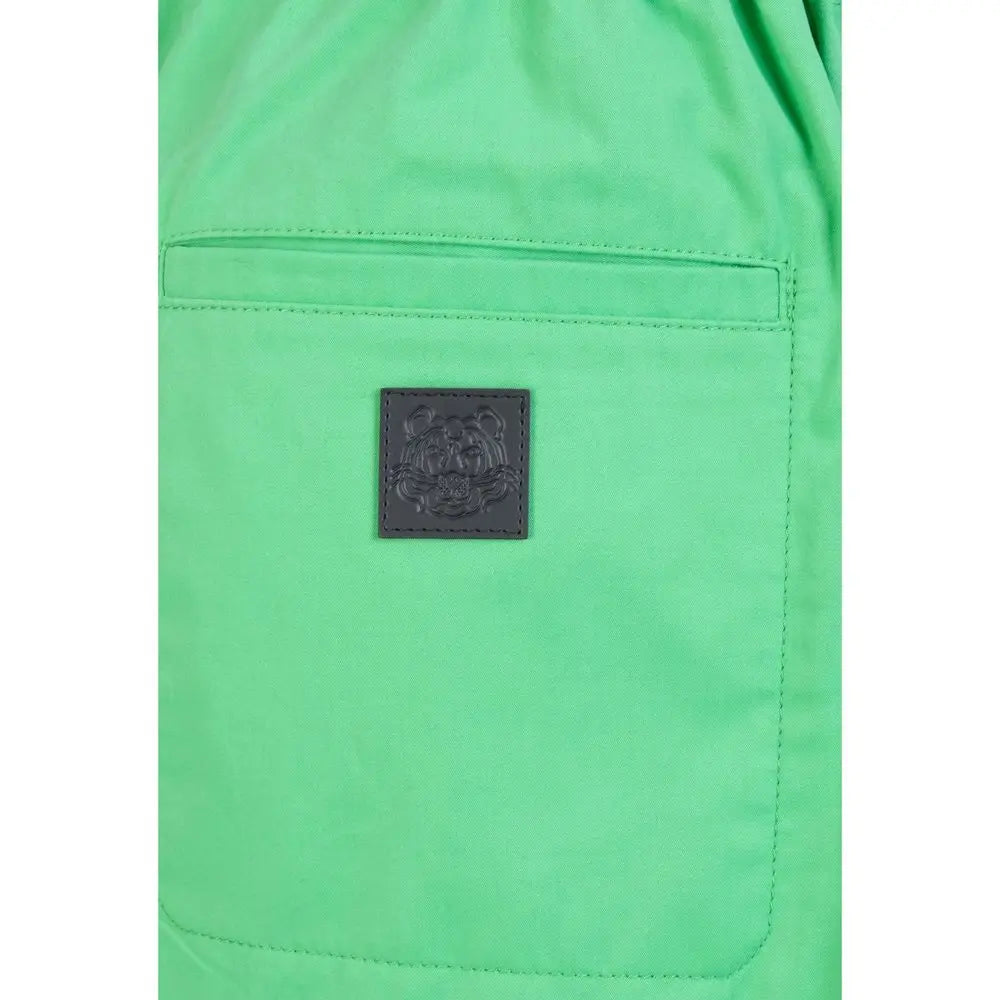 Kenzo Bicolor Cotton Short And Mini Shorts Kenzo