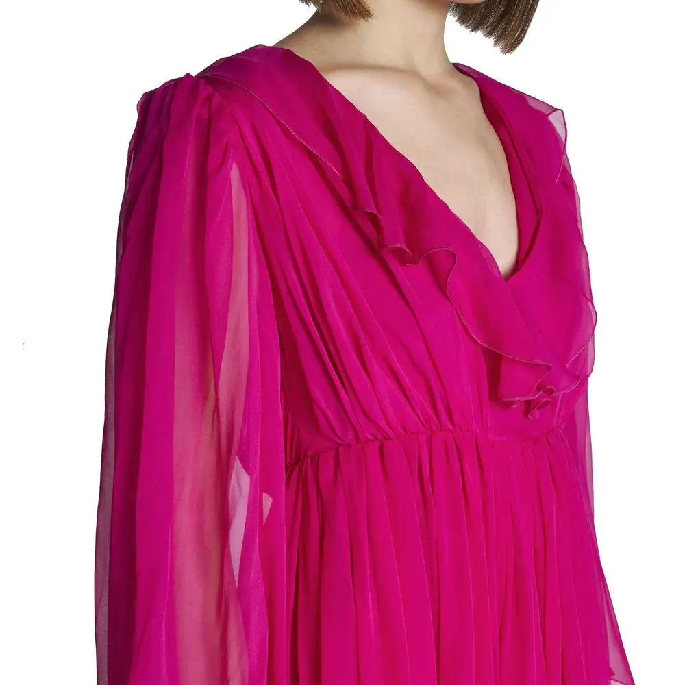 Gucci Multicolor Silk Casual Dress Gucci