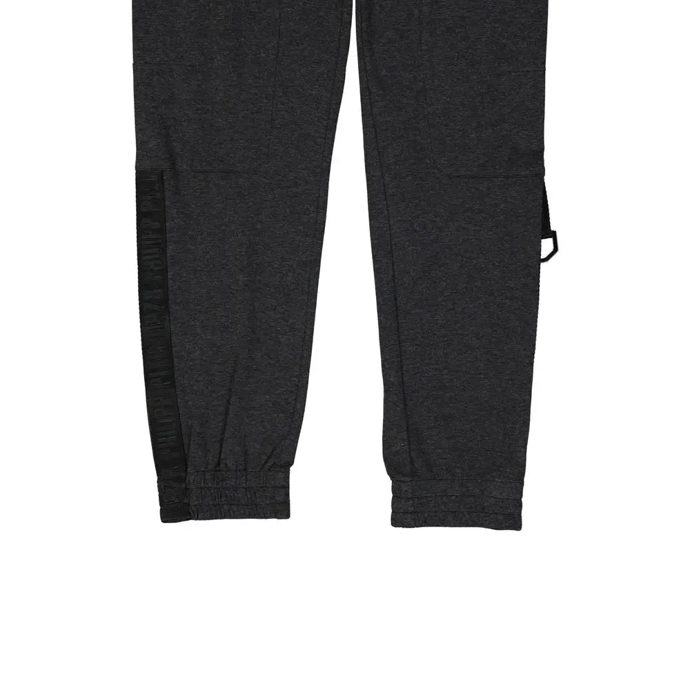 Philipp Plein Gray Cotton Joggers (Workout Pants) Philipp Plein