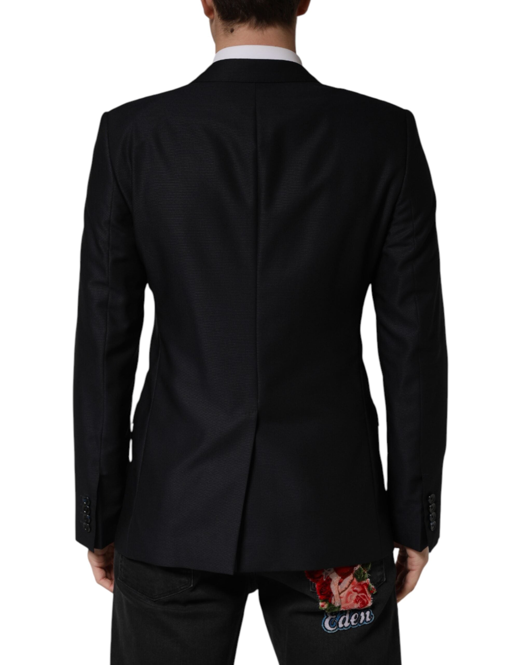 Dolce & Gabbana Black MARTINI Single Breasted Jacket Blazer Dolce & Gabbana