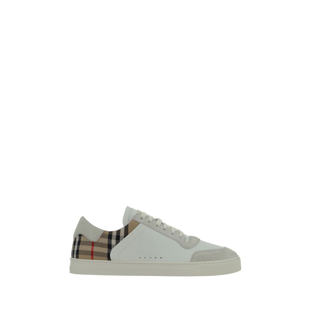 Burberry White Rubber Sneakers Burberry