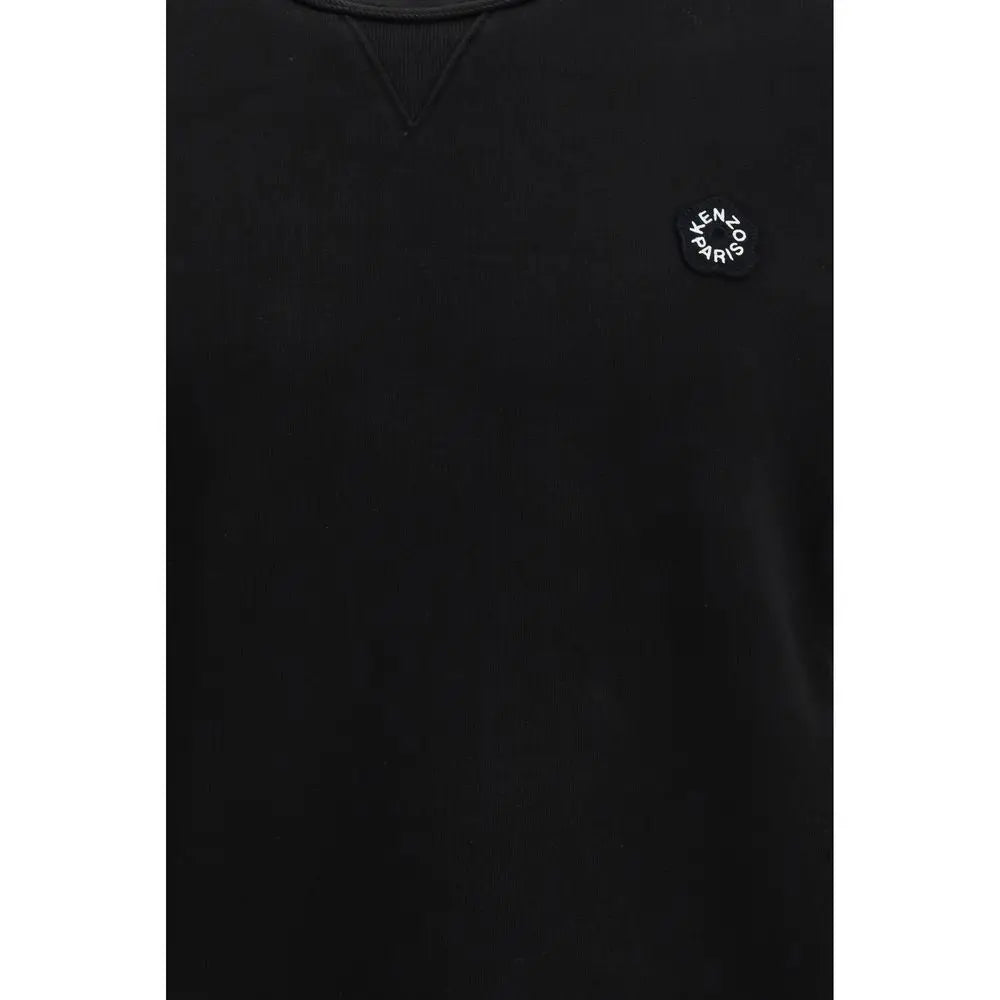 Kenzo Black Cotton Sweatshirt Kenzo