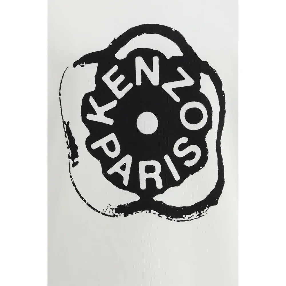Kenzo White Cotton Sweatshirt Kenzo