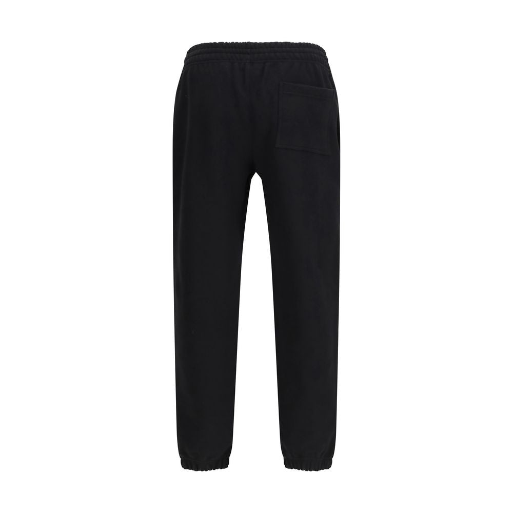 Burberry Black Cotton Joggers (Workout Pants) Burberry