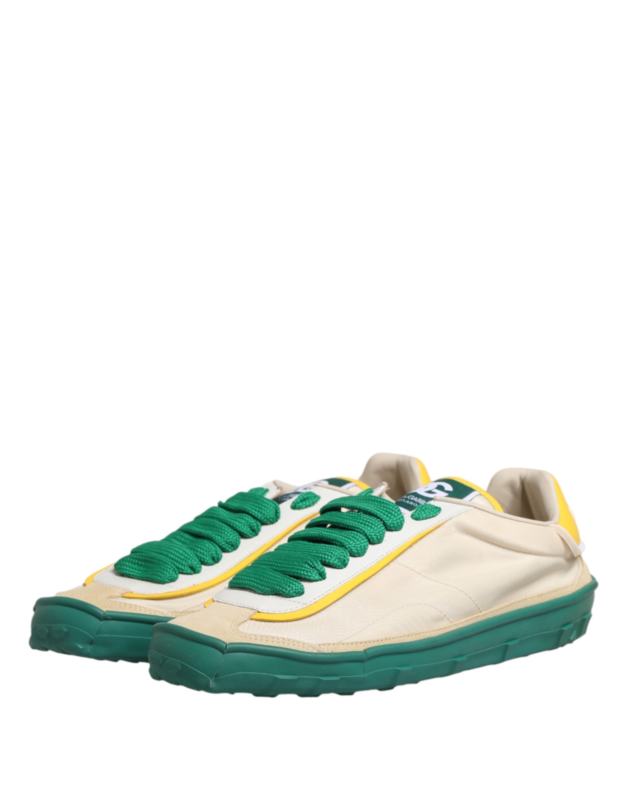 Dolce & Gabbana Multicolor Old Runner Lace Up Sneakers Shoes Dolce & Gabbana
