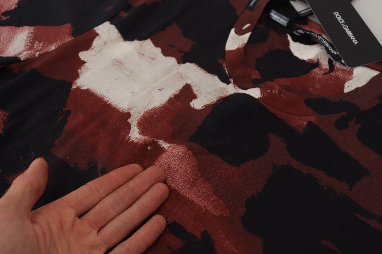 Dolce & Gabbana Multicolor Tie Dye Cotton Crew Neck T-shirt Dolce & Gabbana