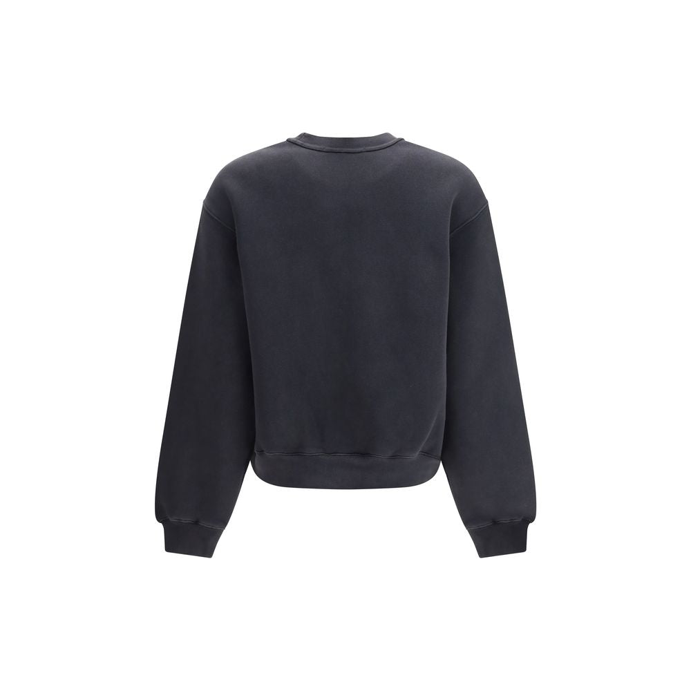 Alexander Wang Black Cotton Sweatshirt Alexander Wang