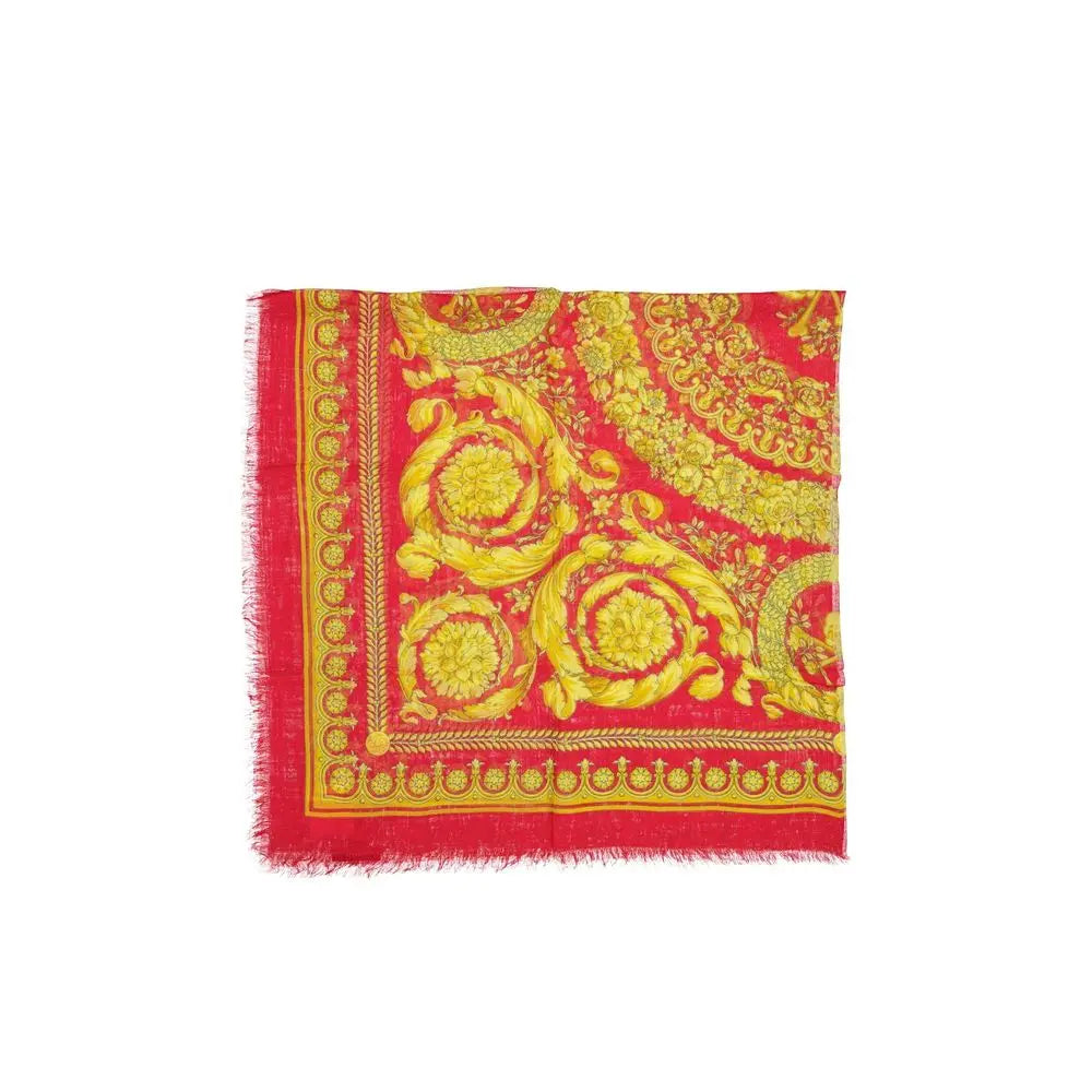 Versace Multicolor Modal Scarf Versace