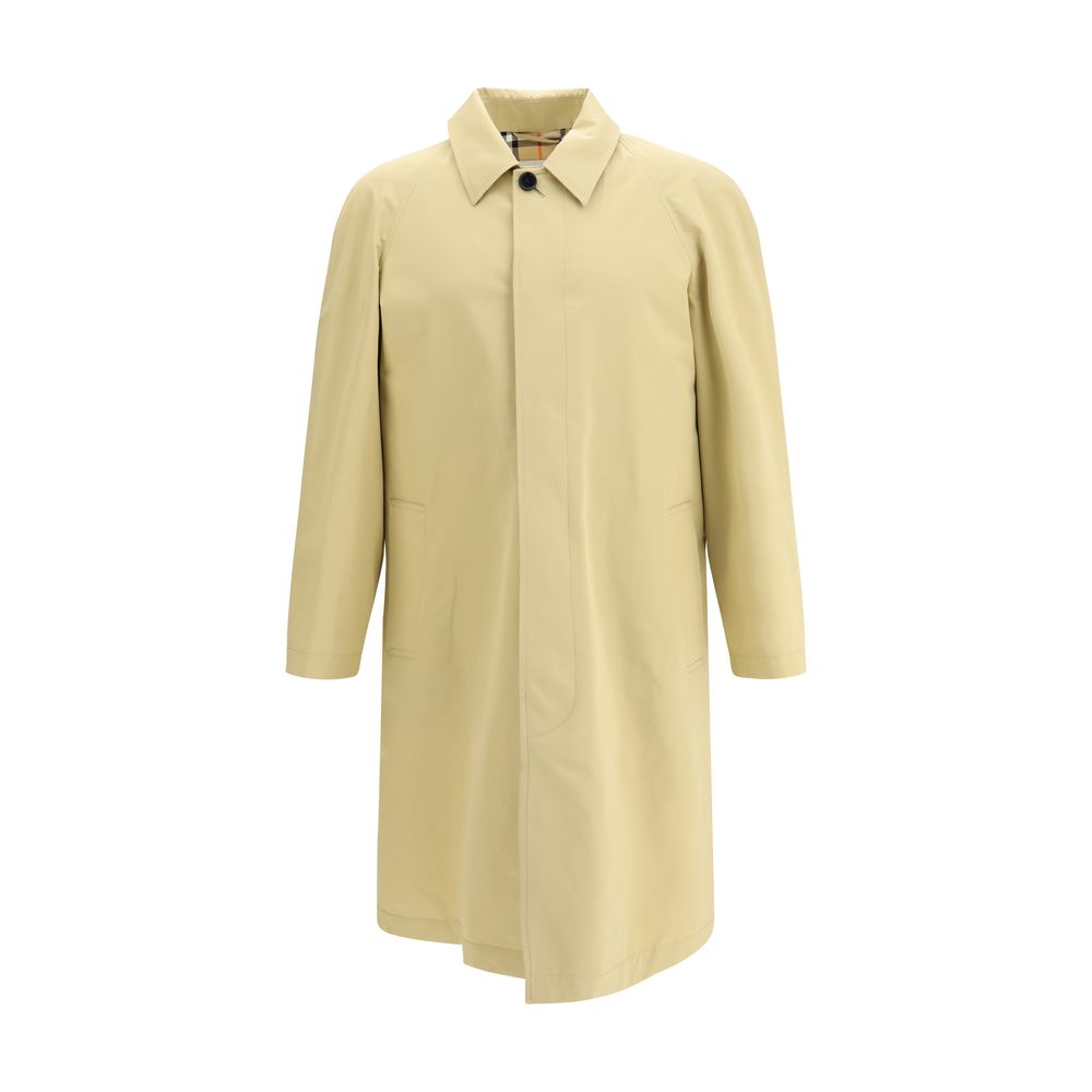 Burberry Beige Cotton Trench Coat Burberry