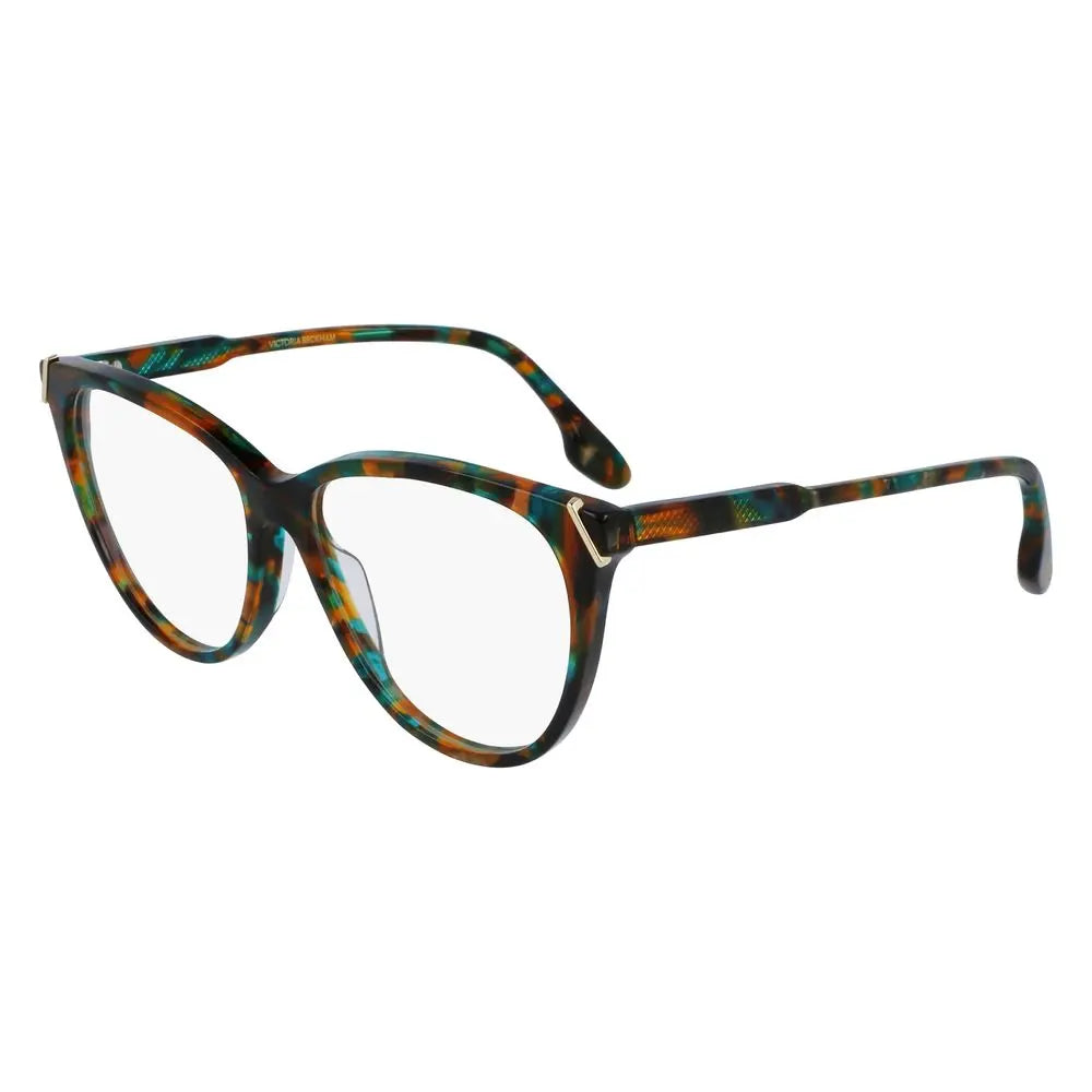 Victoria Beckham Brown Acetate Glasses (Frames) Victoria Beckham