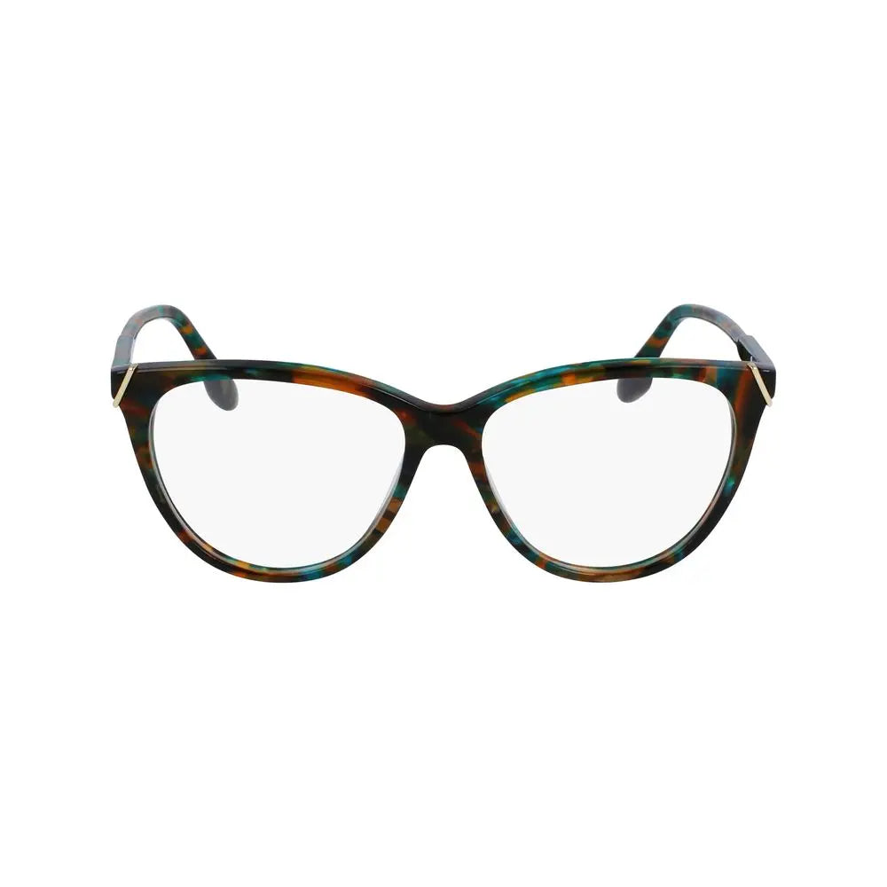 Victoria Beckham Brown Acetate Glasses (Frames) Victoria Beckham