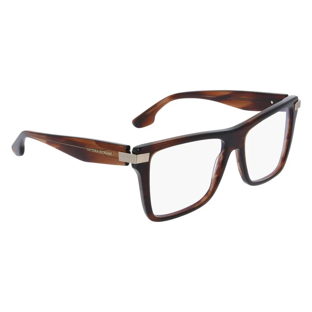 Victoria Beckham Brown Acetate Glasses (Frames) Victoria Beckham