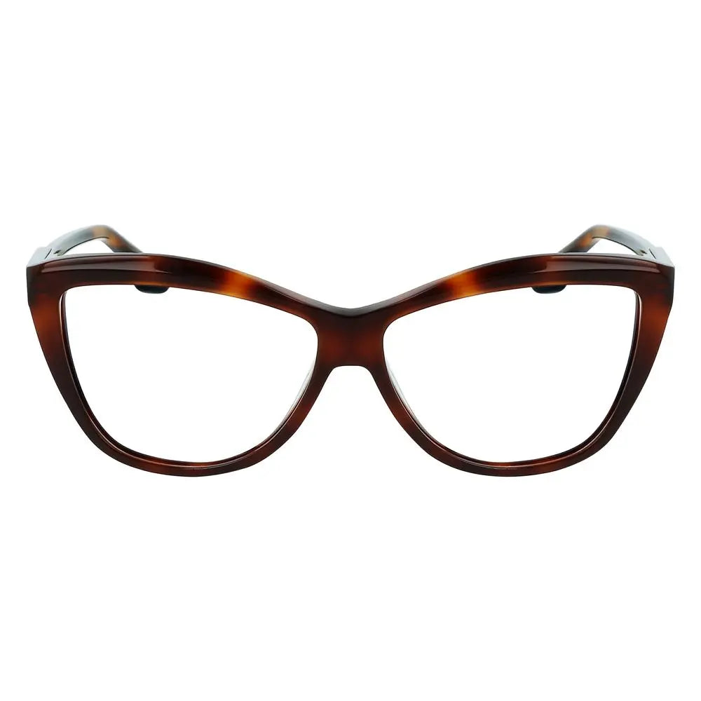 Victoria Beckham Brown Acetate Glasses (Frames) Victoria Beckham